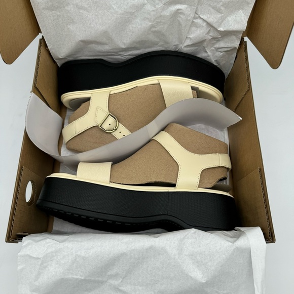 Sorel Dayspring Platform Sandal in Honey White Size 9.5 - Picture 12 of 12